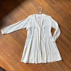 FLAX linen dress / beach cover up